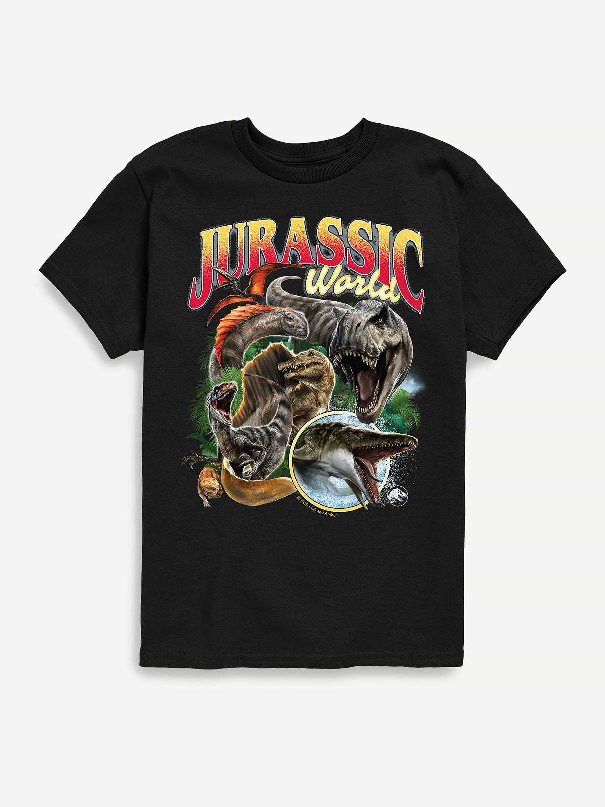 Image number 1 showing, Jurassic World Dinosaurs Short Sleeve T-Shirt For Kids