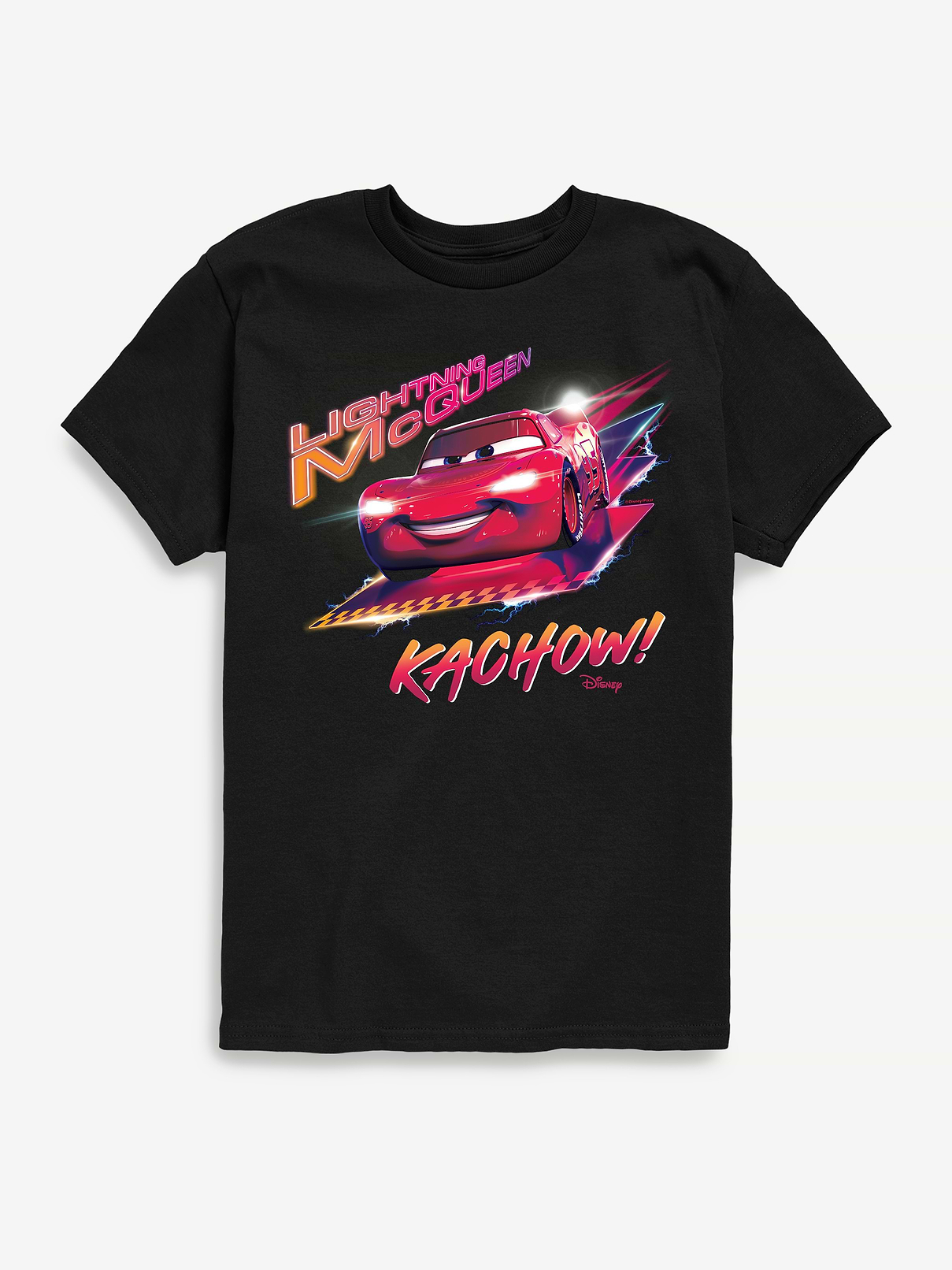 Image number 1 showing, Disney Cars Kachow Lightning Mcqueen Short Sleeve T-Shirt For Toddler