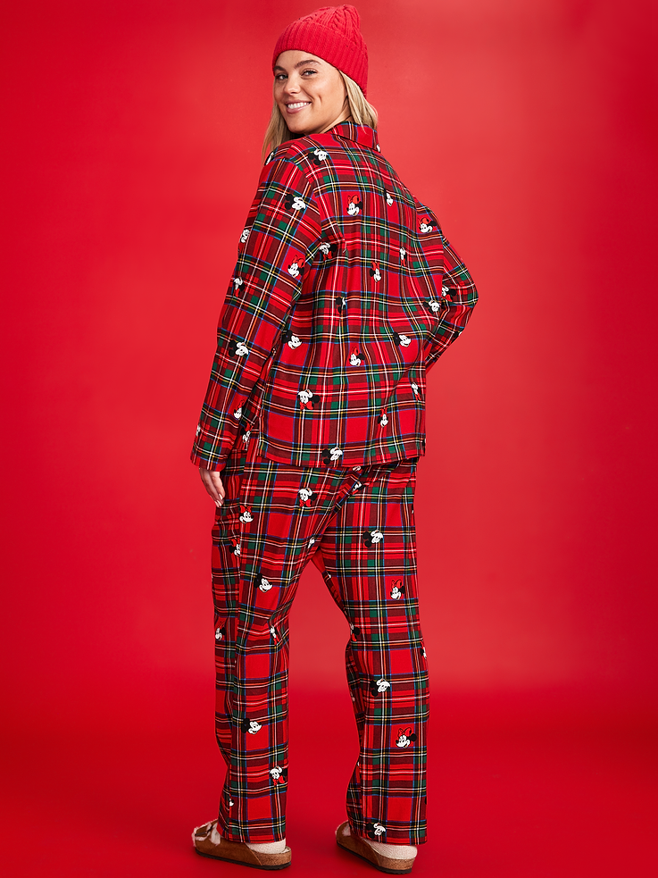 Image 8 de 9, Pyjama en flanelle à motif Mickey Mouse et ses amis Old Navy x Disney pour femme