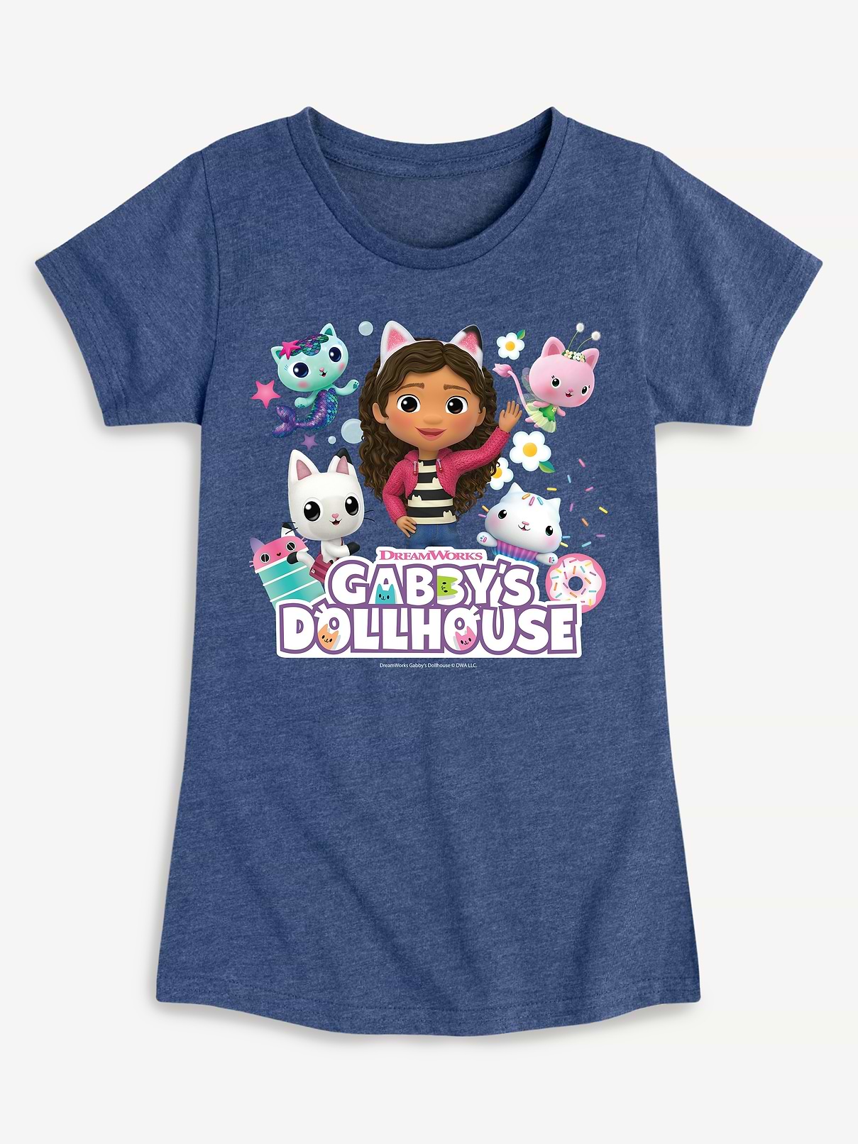 Image number 1 showing, Gabbys Dollhouse Group Fitted Short Sleeve T-Shirt For Toddler