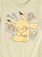 Image number 2 showing, Pokemon Pikachu Dessert Fitted Short Sleeve T-Shirt For Girls
