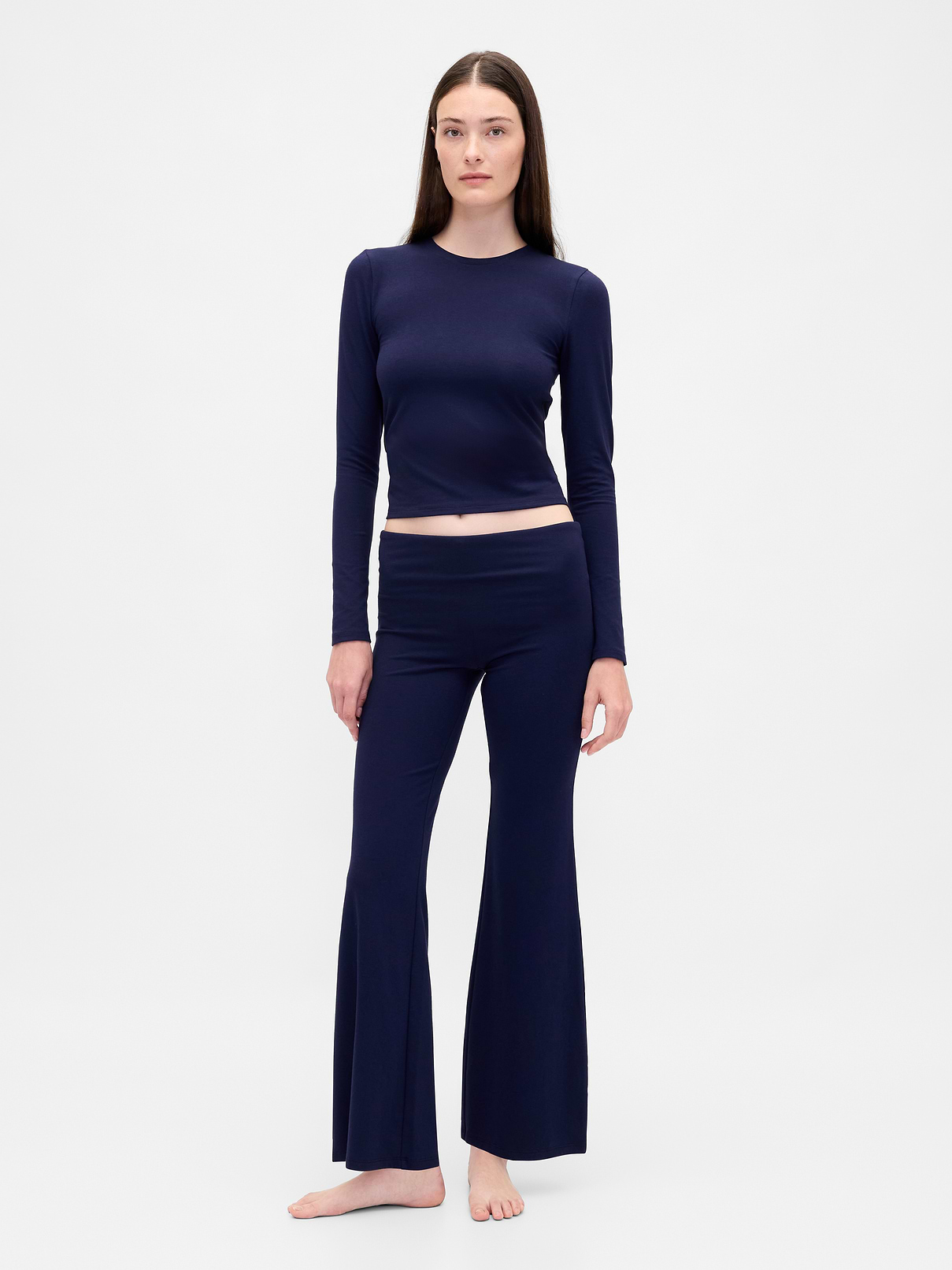 Modern Foldover PJ Leggings