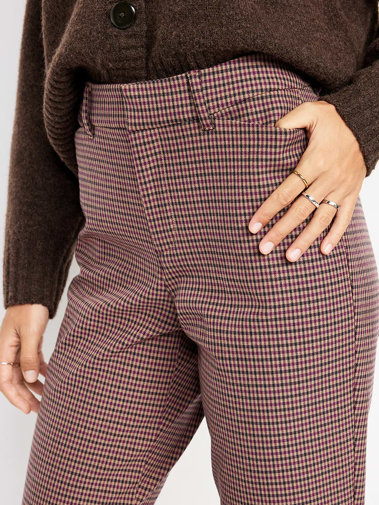 Image number 5 showing, High-Waisted Pixie Straight Ankle Pants