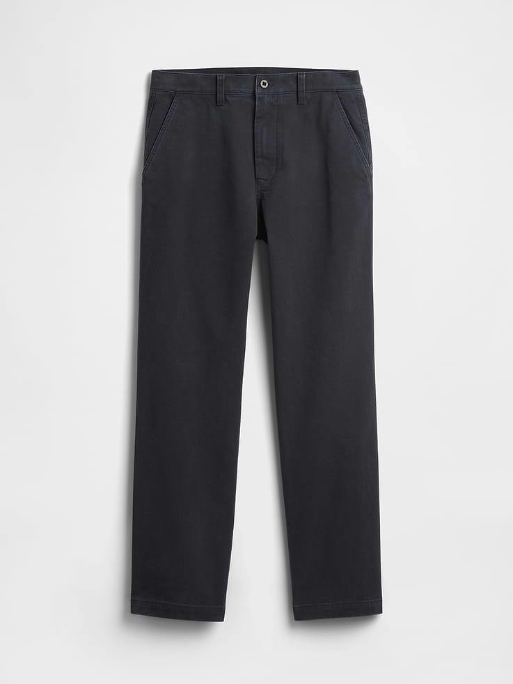 Image number 6 showing, Heavyweight Twill Relaxed Straight Khakis