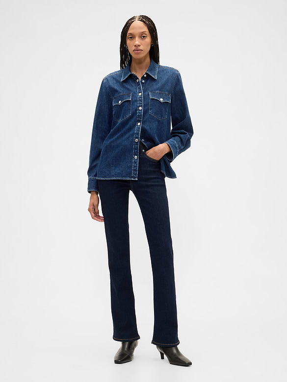 Mid Rise Universal Baby Boot Jeans