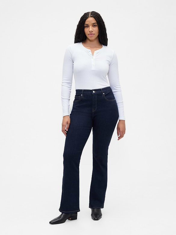 Mid Rise Universal Baby Boot Jeans