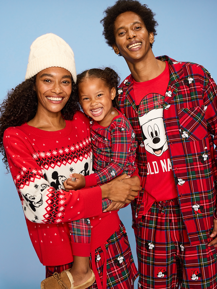 Image 3 de 9, Pyjama en flanelle à motif Mickey Mouse et ses amis Old Navy x Disney pour femme