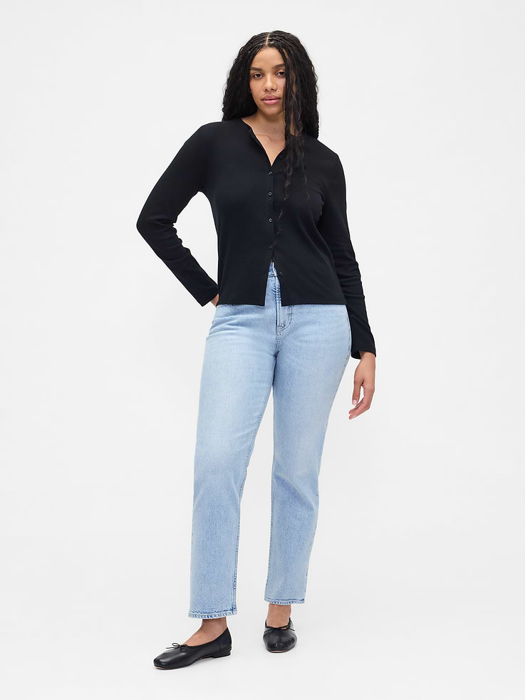 Image number 5 showing, High Rise '90s Slim Straight Jeans