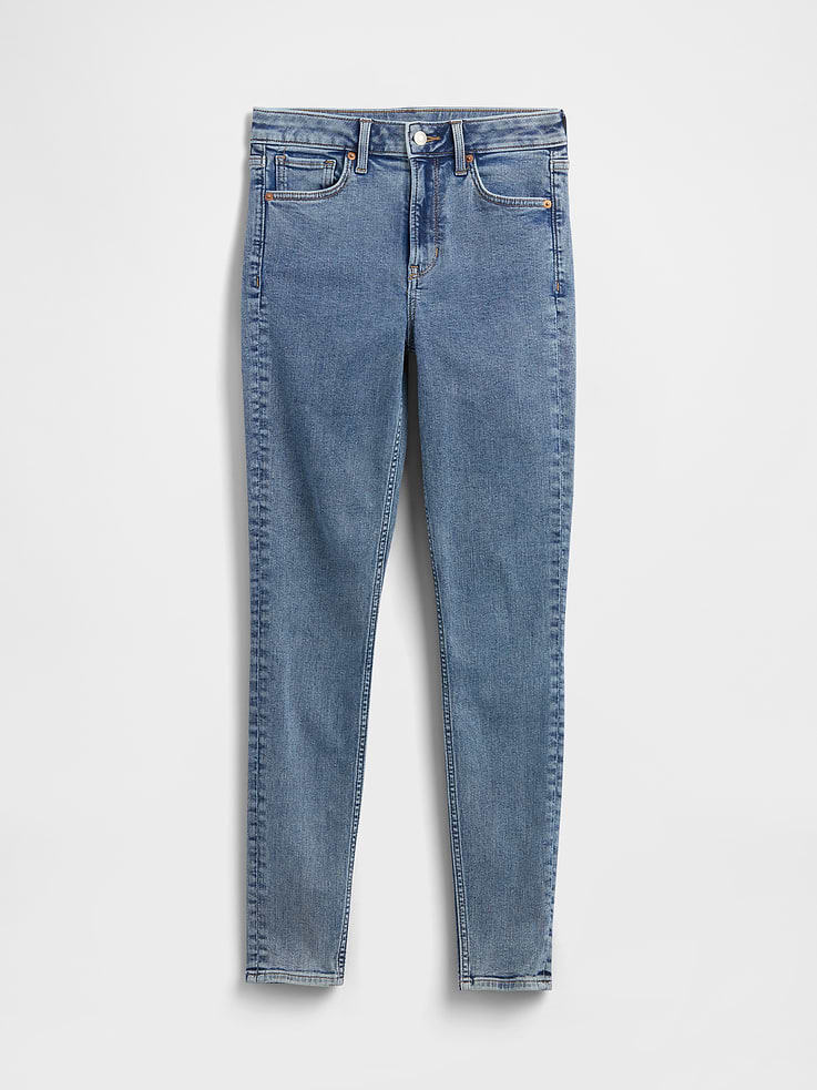 Image number 7 showing, High Rise Universal Skinny Jeans