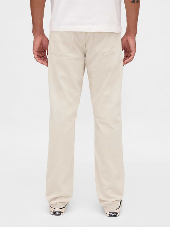 Corduroy Relaxed Straight Pants