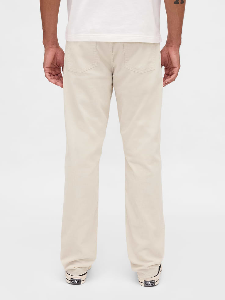 Image number 4 showing, Corduroy Relaxed Straight Pants