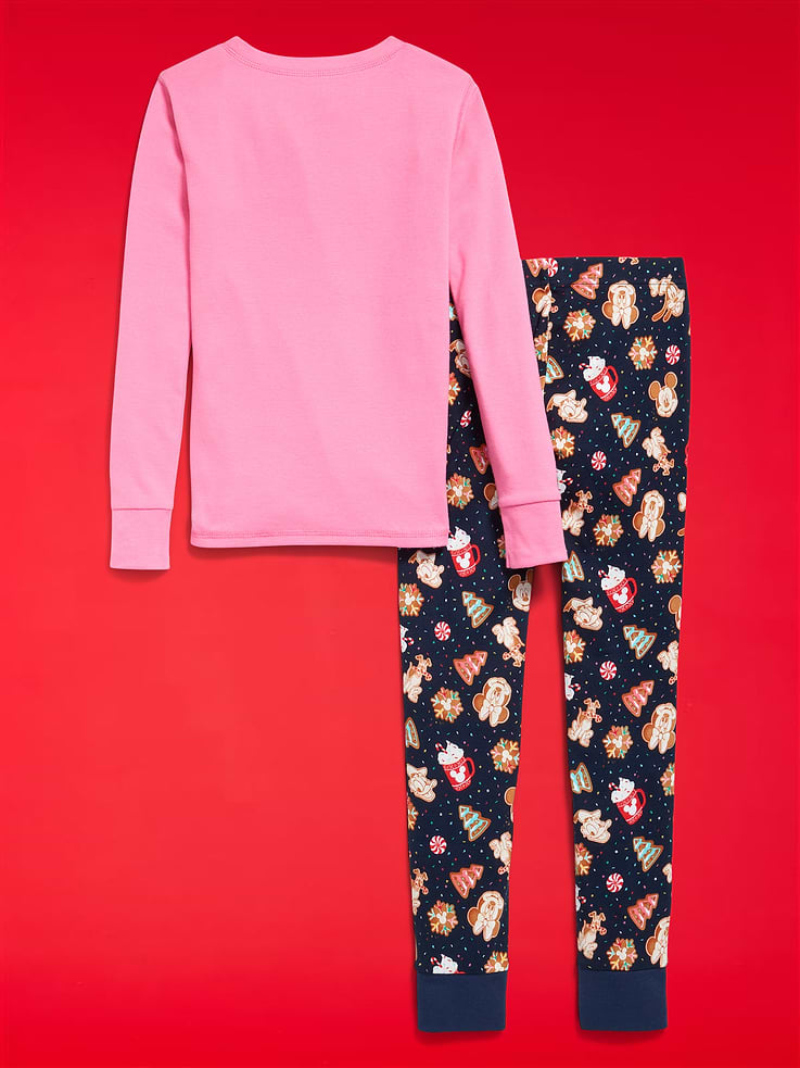 Image number 2 showing, Old Navy x Disney Gender-Neutral Snug-Fit Graphic Pajama Set for Kids