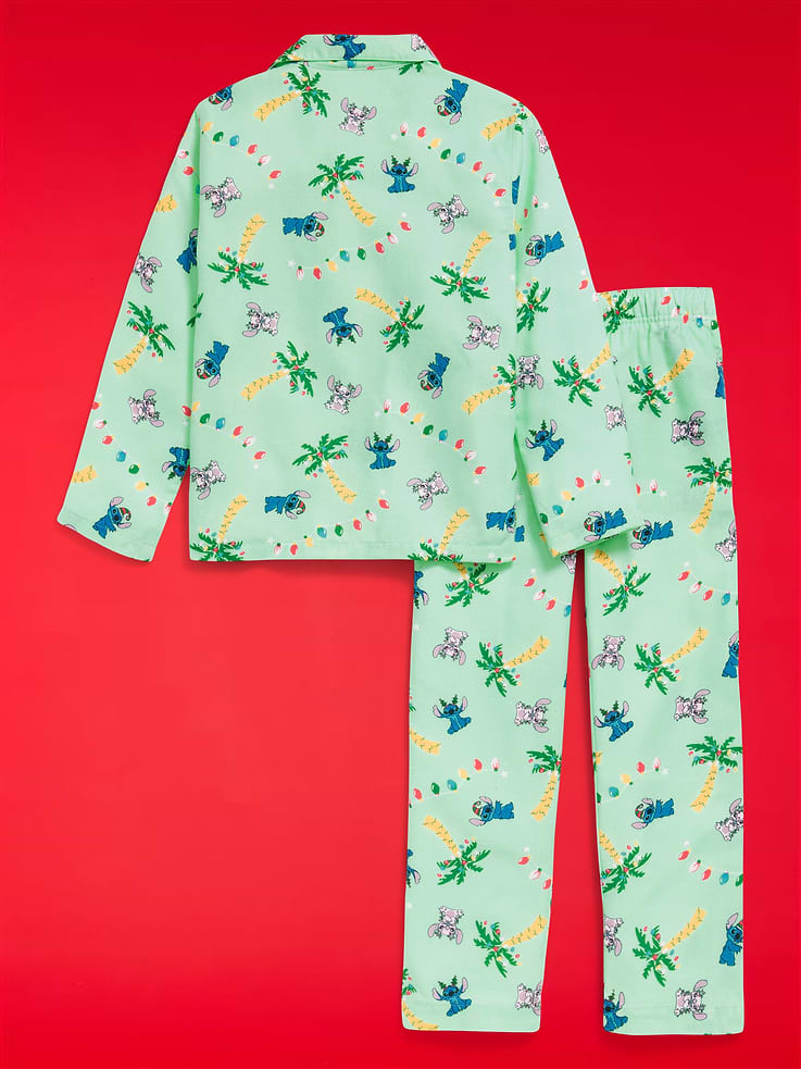 Image number 2 showing, Old Navy x Disney Gender-Neutral Button-Front Graphic Pajama Set for Kids