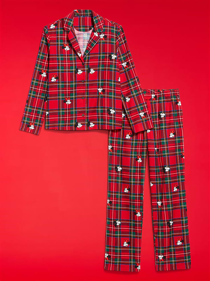 Image 4 de 9, Pyjama en flanelle à motif Mickey Mouse et ses amis Old Navy x Disney pour femme