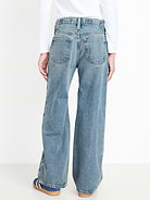 Image number 2 showing, Baggy Straight-Leg Jeans for Girls