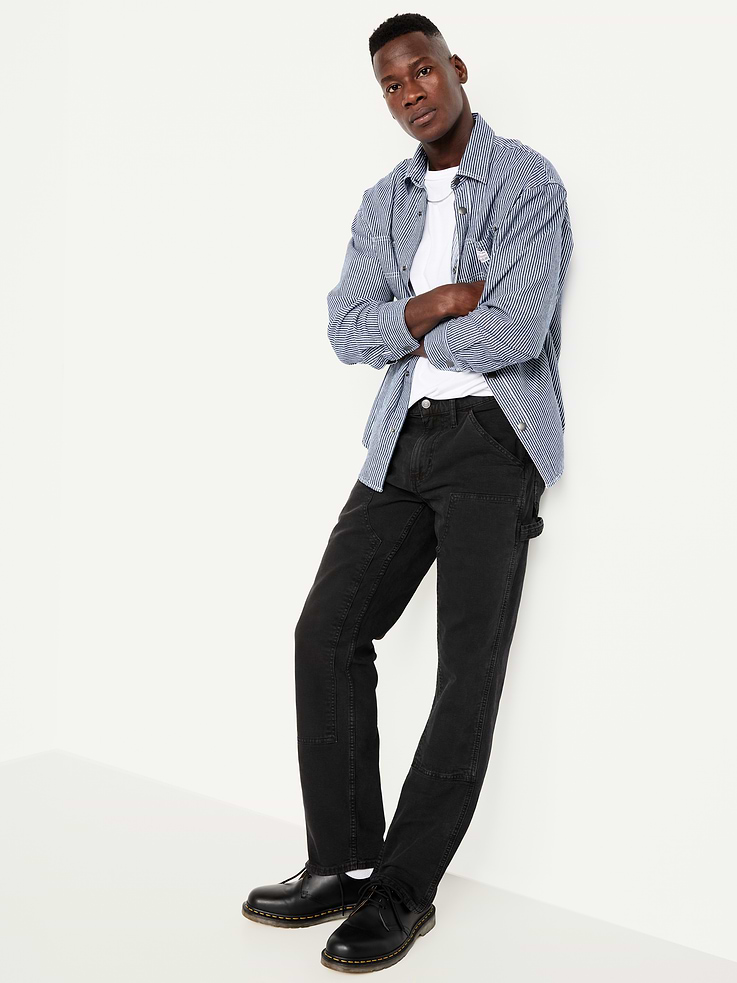 Image number 3 showing, 90s Straight Carpenter Jeans
