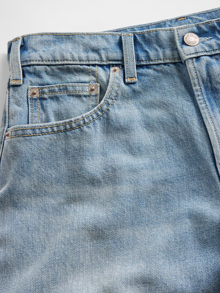 Image number 6 showing, Mid Rise Rigid Relaxed Flare Jeans