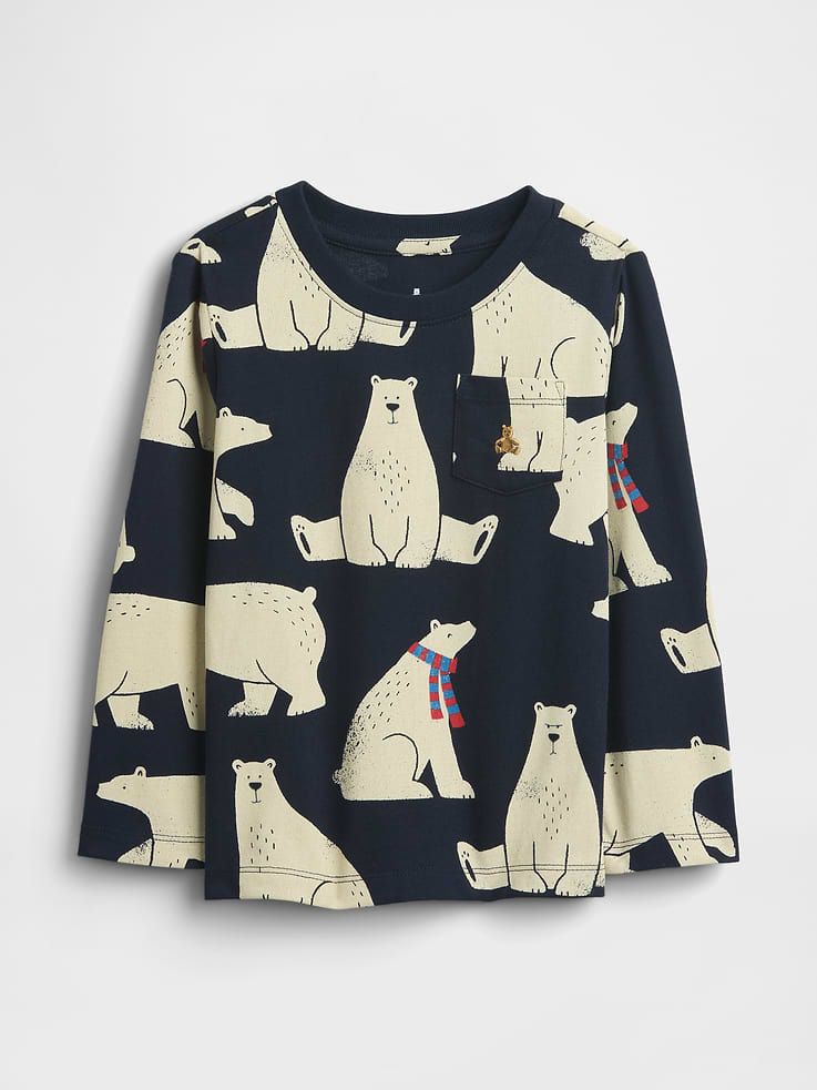 Image number 1 showing, Baby & Toddler Mix & Match Pocket T-Shirt