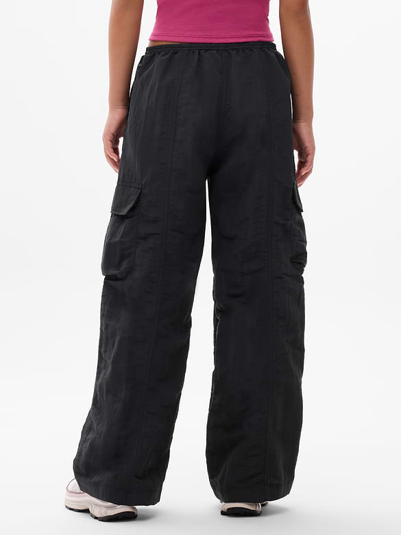 Athleta Girl Woven Cargo Wide Leg Pant