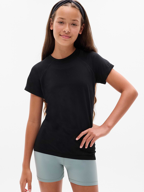 Athleta Girl Power Up Seamless Regular Length Tee