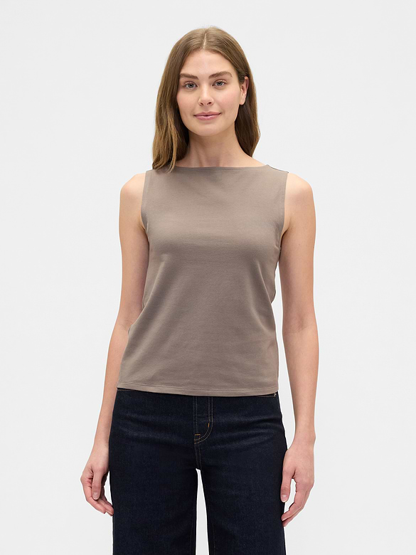 Boatneck Tank Top