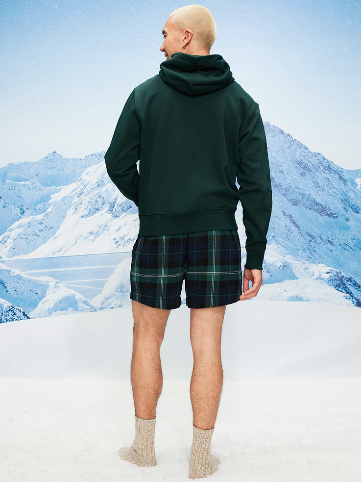 Image number 2 showing, Plaid Flannel Boxer Shorts