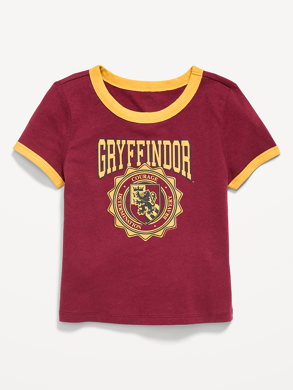 Harry Potter™ Fitted Graphic Ringer T-Shirt for Girls