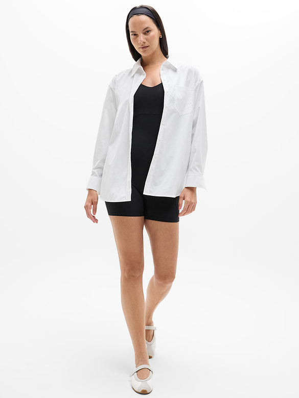 Midday Oversized Poplin Shirt