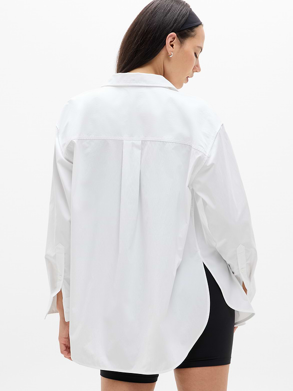 Midday Oversized Poplin Shirt