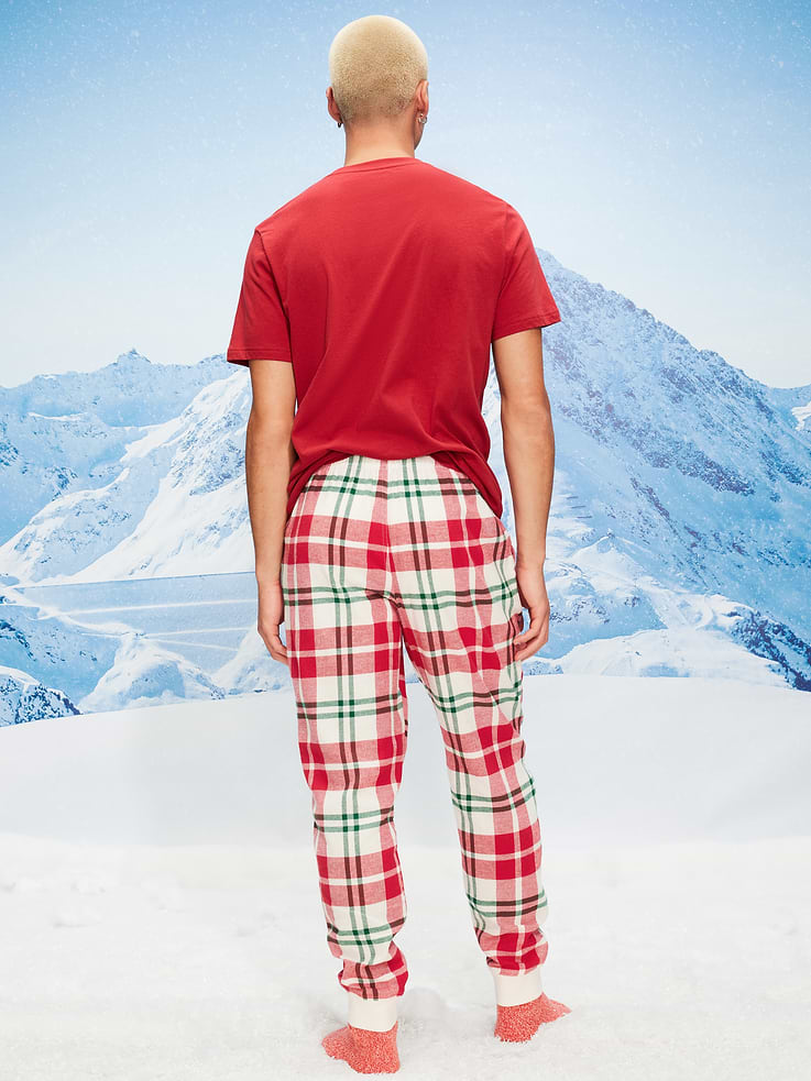 Image number 2 showing, Flannel Pajama Joggers for Men