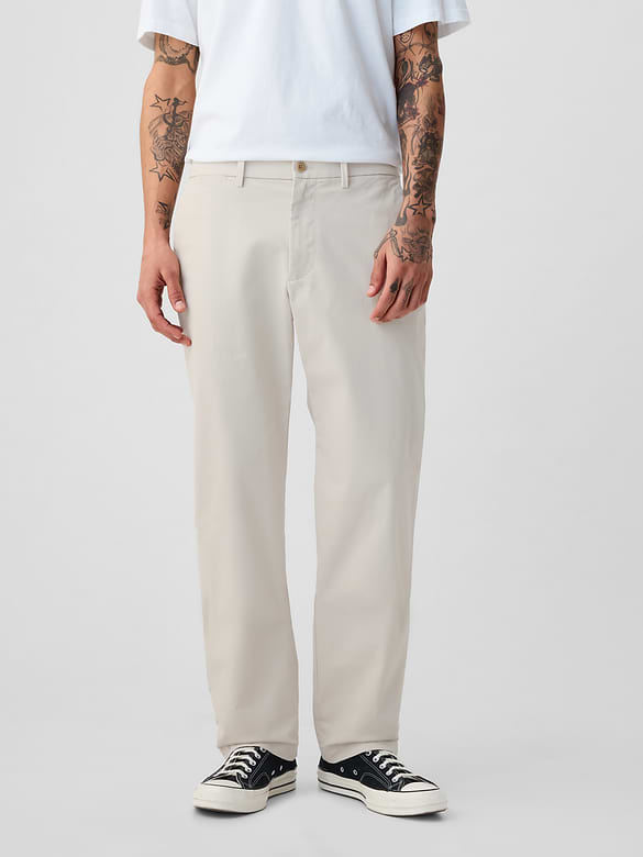 Modern Relaxed Khakis