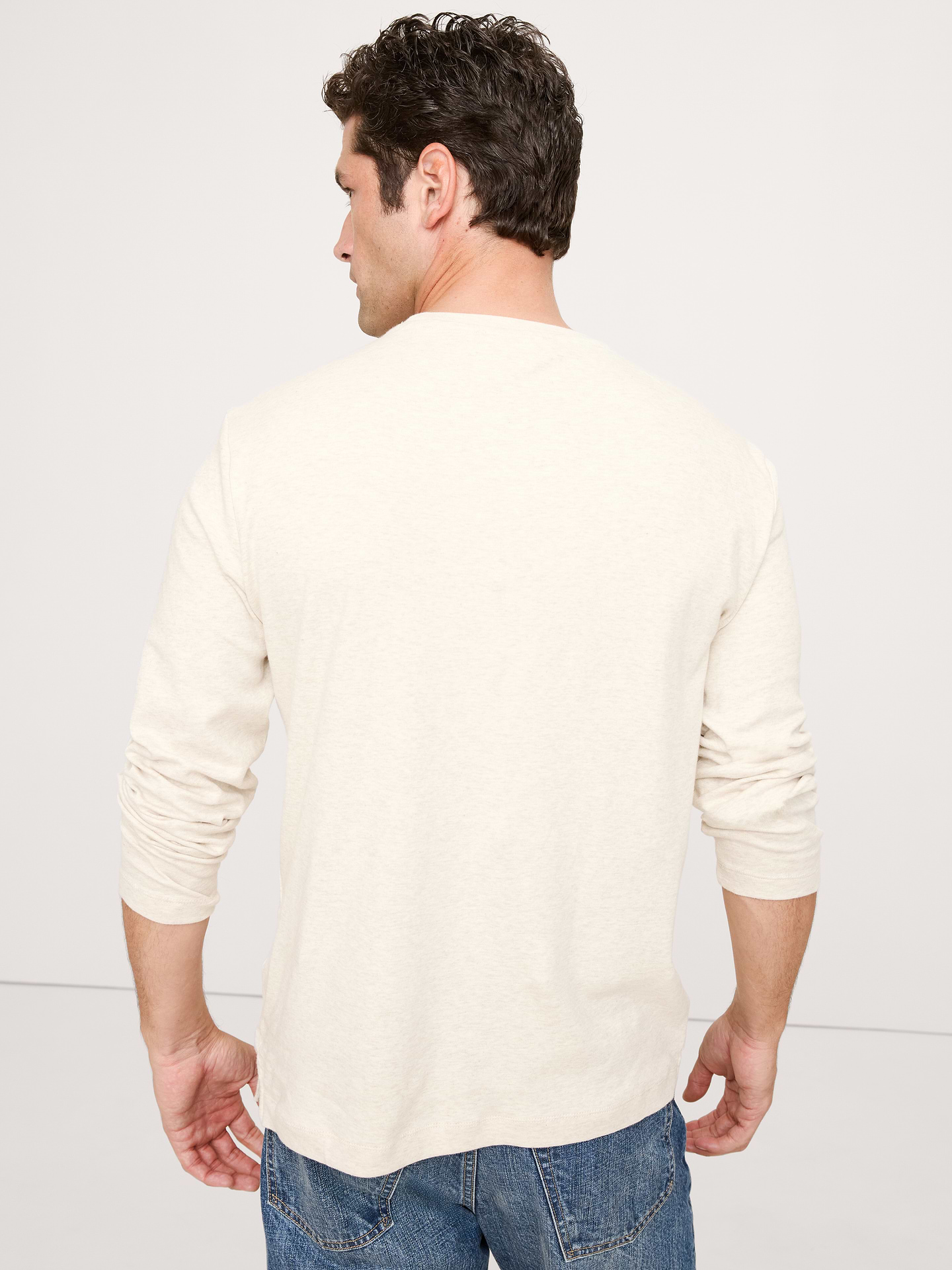 Image number 8 showing, Luxury-Touch Long-Sleeve T-Shirt