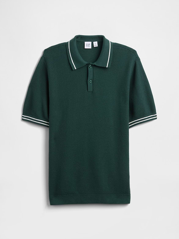 Kids Sweater Polo Shirt