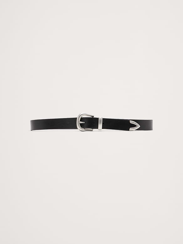 Western Leather Belt
