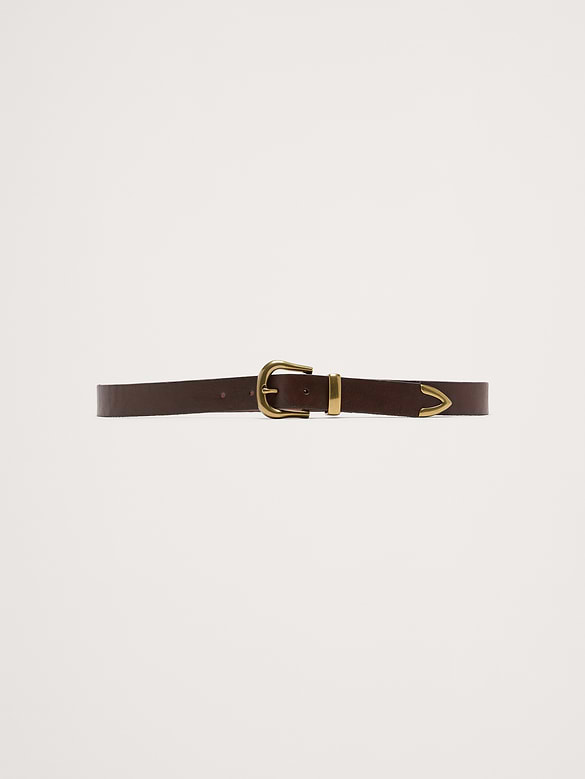 Western Leather Belt