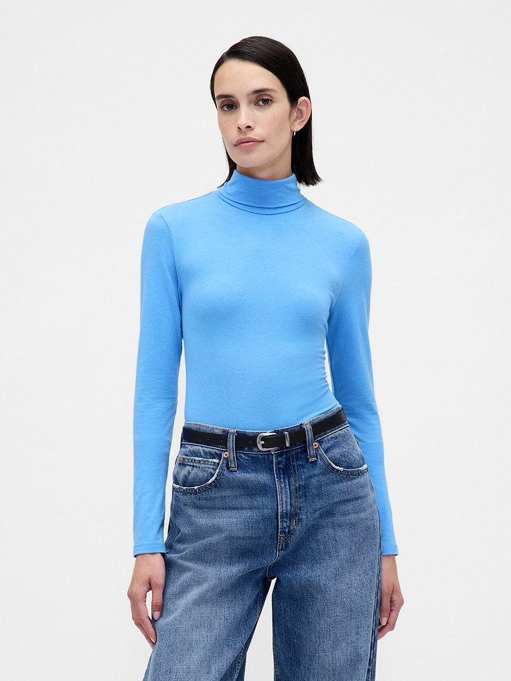 Image number 1 showing, Featherweight Turtleneck
