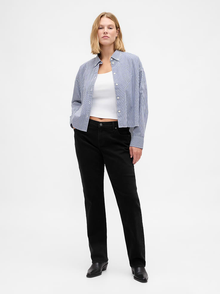 Image number 5 showing, Low Rise '90s Slim Straight Jeans