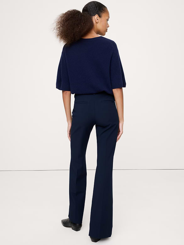 High-Rise Modern Flare City Stretch Pant