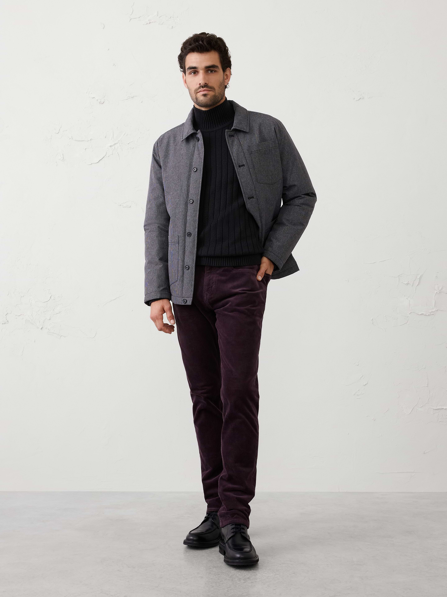 Image number 1 showing, Slim Travel Corduroy Pant