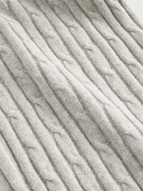 CashSoft Cable-Knit Sweater Pants