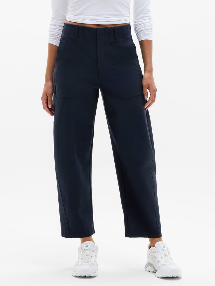 Image number 1 showing, Skyline High Rise Barrel Leg Pant