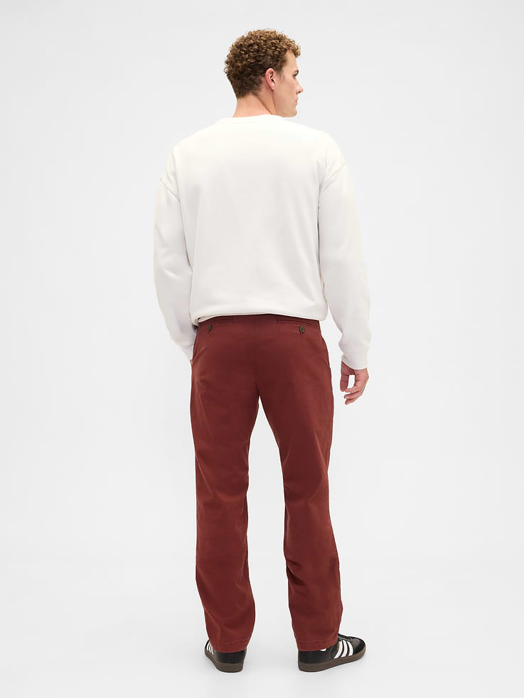 Image 2 of 6, GapFlex Essential Khakis in Straight Fit