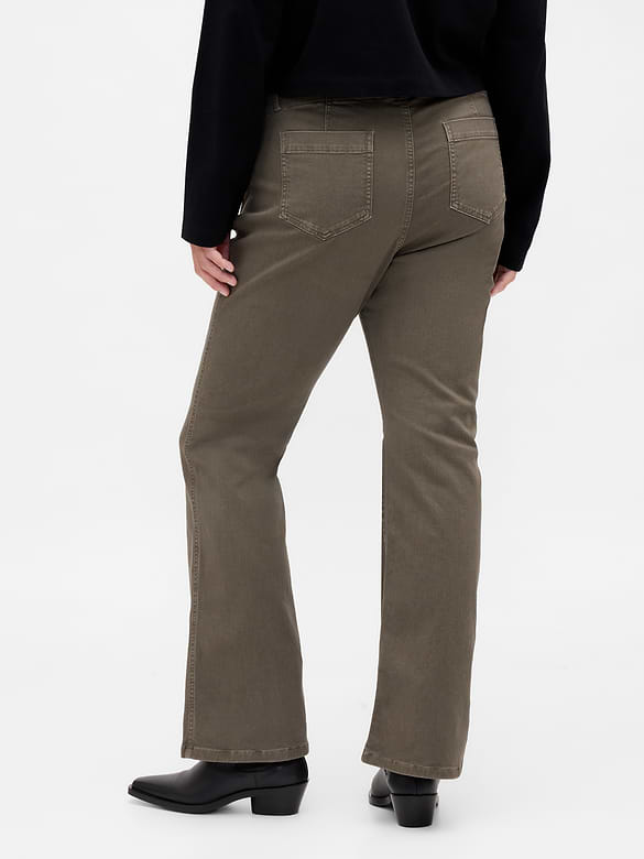 Low Rise Twill Long & Lean Pants