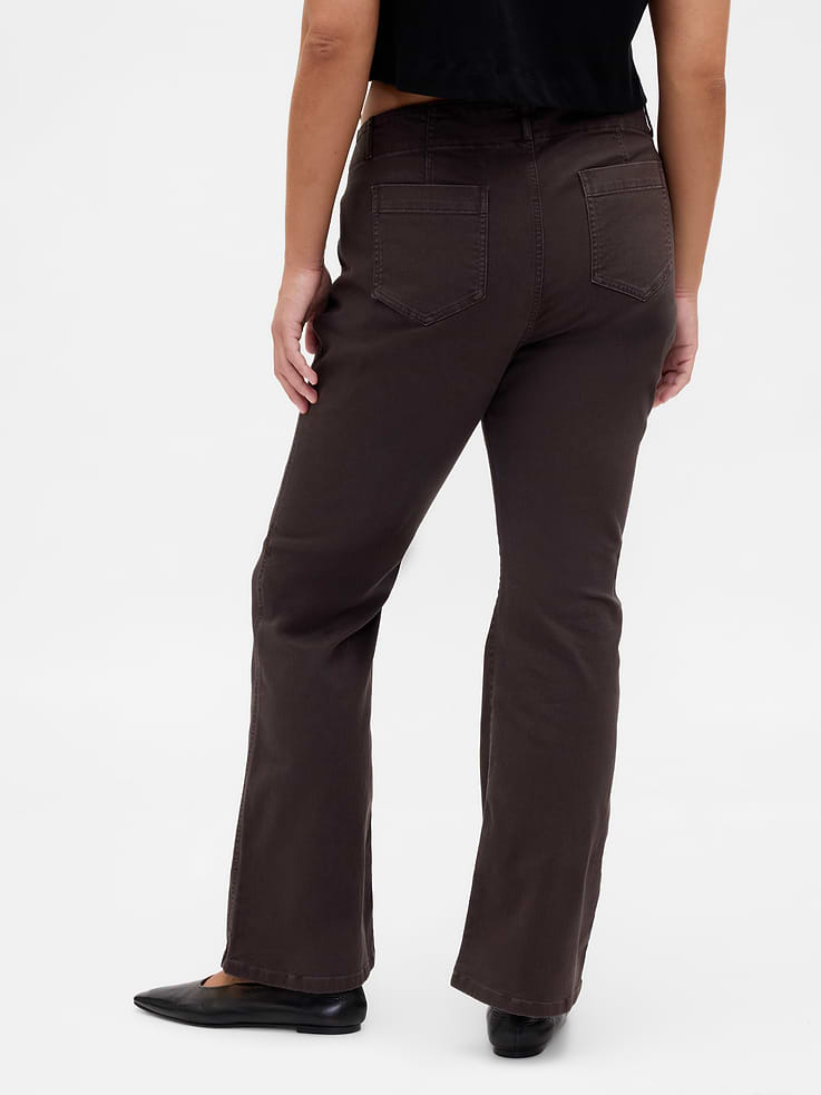 Image number 5 showing, Low Rise Twill Long & Lean Pants