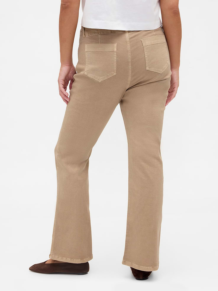 Image number 6 showing, Low Rise Twill Long & Lean Pants