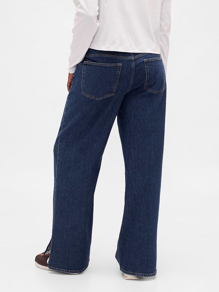 Image number 6 showing, Low Rise Drawcord '90s Loose Jeans