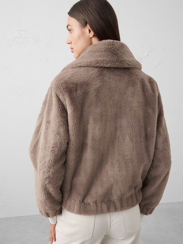 Faux Fur Short Jacket