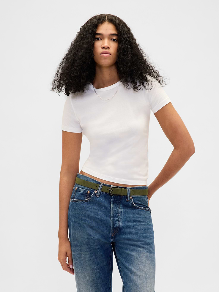 Image number 2 showing, Suede Belt
