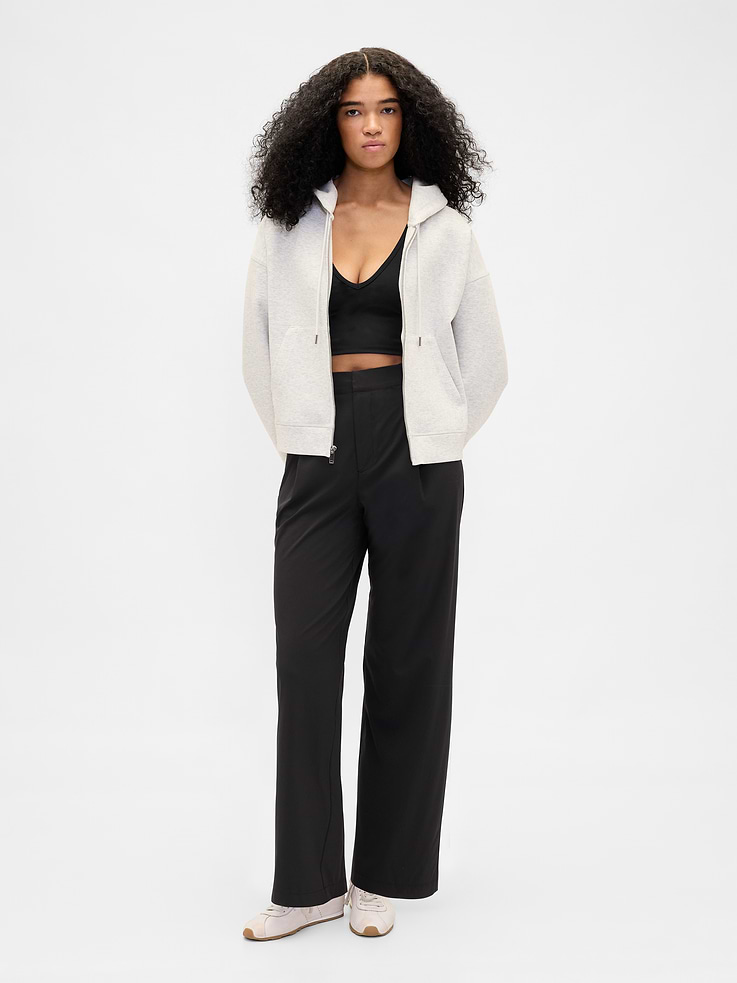Image number 1 showing, GapFit High Rise Runaround Relaxed Trouser