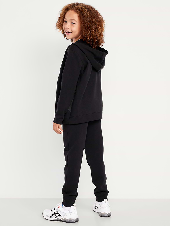 Dynamic Fleece Full-Zip Hoodie and Joggers Set for Boys